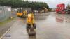 2021 JCB 8008CT rubber tracked excavator with bucket, blade, piped & expanding tracks - 8