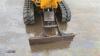 2021 JCB 8008CT rubber tracked excavator with bucket, blade, piped & expanding tracks - 14