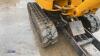 2021 JCB 8008CT rubber tracked excavator with bucket, blade, piped & expanding tracks - 15