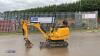 2021 JCB 8008CT rubber tracked excavator (s/n 3041759) with bucket, blade, piped & expanding tracks - 2