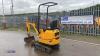 2021 JCB 8008CT rubber tracked excavator (s/n 3041822) with bucket, blade, piped & expanding tracks - 3