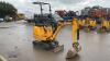 2021 JCB 8008CT rubber tracked excavator (s/n 3041822) with bucket, blade, piped & expanding tracks - 7