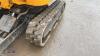 2021 JCB 8008CT rubber tracked excavator (s/n 3041822) with bucket, blade, piped & expanding tracks - 16