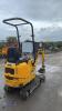 2021 JCB 8008CT rubber tracked excavator (s/n 3041762) with bucket, blade, piped & expanding tracks - 6