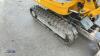 2021 JCB 8008CT rubber tracked excavator (s/n 3041762) with bucket, blade, piped & expanding tracks - 12