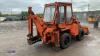 KUBOTA backhoe loader with 3 x buckets - 6