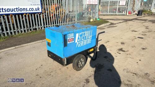 STEPHILL 6kva diesel driven generator