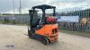 2013 DOOSAN G18S-5 1.8t gas forklift (s/n 171001315)c/w triple container spec mast, side shift - 3