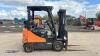 2013 DOOSAN G18S-5 1.8t gas forklift (s/n 171001315)c/w triple container spec mast, side shift - 6