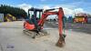 2016 KUBOTA KX61-3 rubber tracked excavator (s/n 82578) with bucket, blade & piped - 7