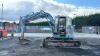 SUMITOMO SP75U steel tracked excavator with bucket, blade, piped & off-set boom - 2