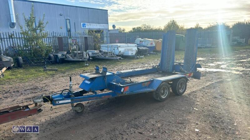 IFOR WILLIAMS GH94 2.7t twin axle plant trailer (TR355)