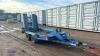 IFOR WILLIAMS GH94 2.7t twin axle plant trailer (TR355) - 7