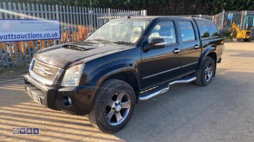 2009 ISUZU TF RODEO DENVER DMAX 3.0 TD 130 4wd 5-speed manual pick-up with full leather (VO09 EZA)(MoT 27th December 2024)(V5 in office)(CATEGORY D INSURANCE LOSS)