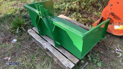 4ft Tractor mounted tipping transport box