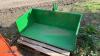 4ft Tractor mounted tipping transport box - 3