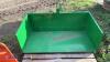 4ft Tractor mounted tipping transport box - 4