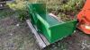 4ft Tractor mounted tipping transport box - 6