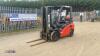 2016 TAILIFT EFG25 2.5t gas driven forklift truck (s/n ET00495) with triple mast & side-shift