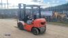 2006 TOYOTA SAS 25 2.5t diesel driven forklift truck (s/n E19995) with duplex mast & side-shift - 3