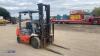 2006 TOYOTA SAS 25 2.5t diesel driven forklift truck (s/n E19995) with duplex mast & side-shift - 7