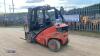 2007 LINDE H20 2t gas driven forklift truck (s/n 403622) with duplex mast & side-shift - 3