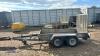 INDESPENSION 2.7t twin axle plant trailer (44450) - 2