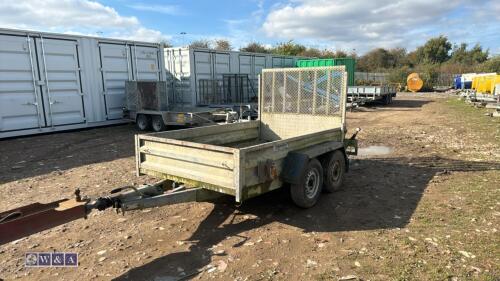 INDESPENSION 2t twin axle plant trailer