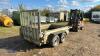 INDESPENSION 2t twin axle plant trailer - 5