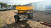 SNOWEX fast tow gritter c/w spinner - 7