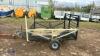 Single axle mesh trailer - 2