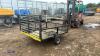 Single axle mesh trailer - 5