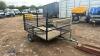 Single axle mesh trailer - 7