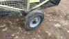 Single axle mesh trailer - 9