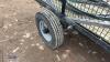 Single axle mesh trailer - 10