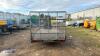 WESSEX 12 x 6 2.6t twin axle beavertail trailer - 4