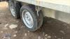 WESSEX 12 x 6 2.6t twin axle beavertail trailer - 11