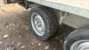 WESSEX 12 x 6 2.6t twin axle beavertail trailer - 12