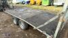 WESSEX 12 x 6 2.6t twin axle beavertail trailer - 16