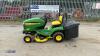 2007 JOHN DEERE X300R hydrostatic petrol ride on mower c/w collector (s/n 088255) - 2