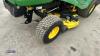 2007 JOHN DEERE X300R hydrostatic petrol ride on mower c/w collector (s/n 088255) - 9