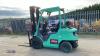 2013 MITSUBISHI FG25N 2.5t gas driven forklift truck (s/n 53566) with duplex mast & side-shift - 3