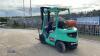 2013 MITSUBISHI FG25N 2.5t gas driven forklift truck (s/n 53566) with duplex mast & side-shift - 4