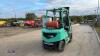 2013 MITSUBISHI FG25N 2.5t gas driven forklift truck (s/n 53566) with duplex mast & side-shift - 6