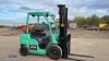 2013 MITSUBISHI FG25N 2.5t gas driven forklift truck (s/n 53566) with duplex mast & side-shift - 8