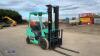 2013 MITSUBISHI FG25N 2.5t gas driven forklift truck (s/n 53566) with duplex mast & side-shift - 9