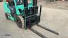 2013 MITSUBISHI FG25N 2.5t gas driven forklift truck (s/n 53566) with duplex mast & side-shift - 10