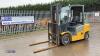 2014 JUNGHEINRICH DFG25 2.5t diesel driven forklift truck (GE120-470DZ) with duplex mast