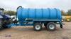 STAR 3000g slurry / dust suppression tanker c/w tandem axle on super singles - 2