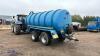 STAR 3000g slurry / dust suppression tanker c/w tandem axle on super singles - 3